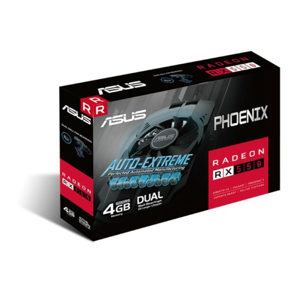 Asus AMD VGA PH-RX550-4G-EVO Graphic Card - Image 3