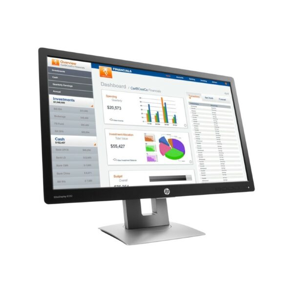 HP EliteDisplay E232 23″ 16:9 IPS 1920 x 1080 Resolution Monitor (Used) - Image 2