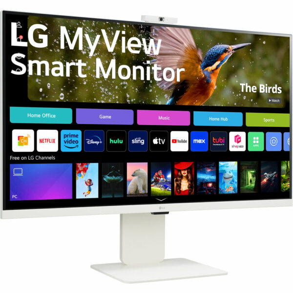 LG 32″ 32SR85U 4k IPS MyView Smart Monitor with Built-in FHD Webcam and Display